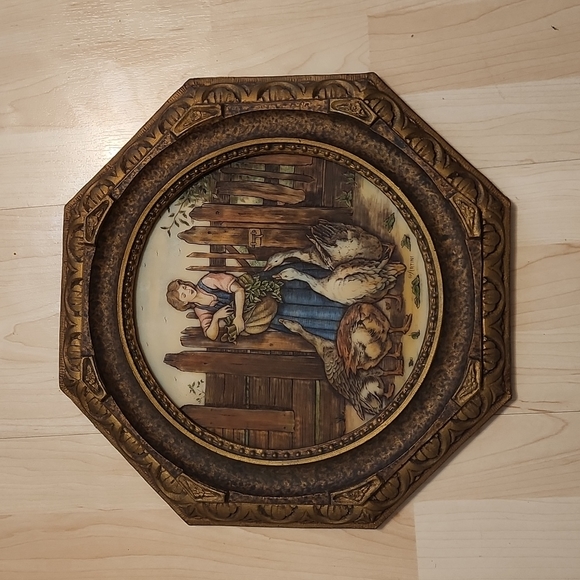 Artini Engraving Twin Hand Painted Etched 4-D - Picture 2 of 14